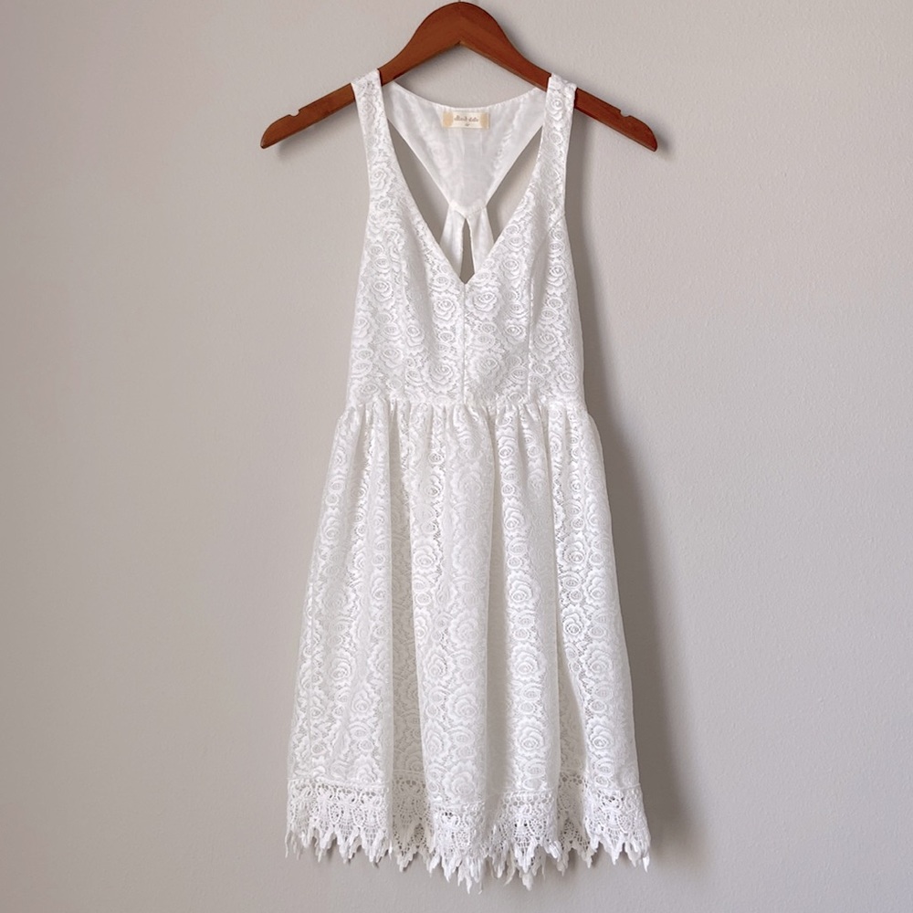 Altar’d State White Lace Dress